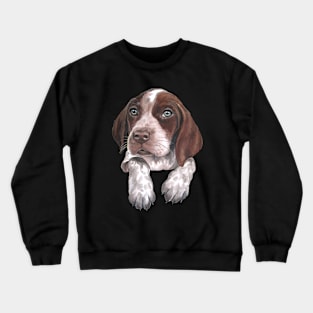 German Shorthaired Pointer puppy Crewneck Sweatshirt